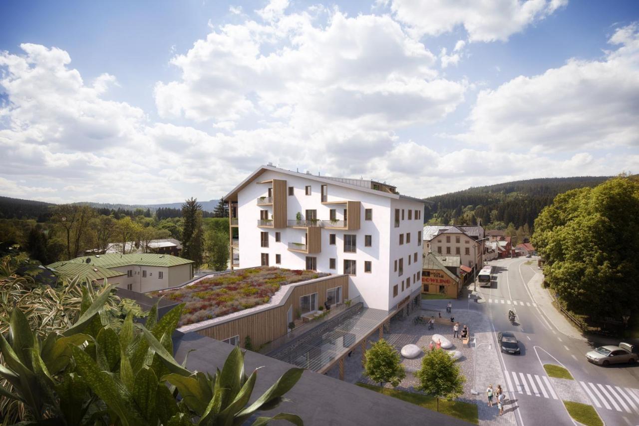 Apartment Rezidence - Javor & Wellness Železná Ruda Eksteriør bilde