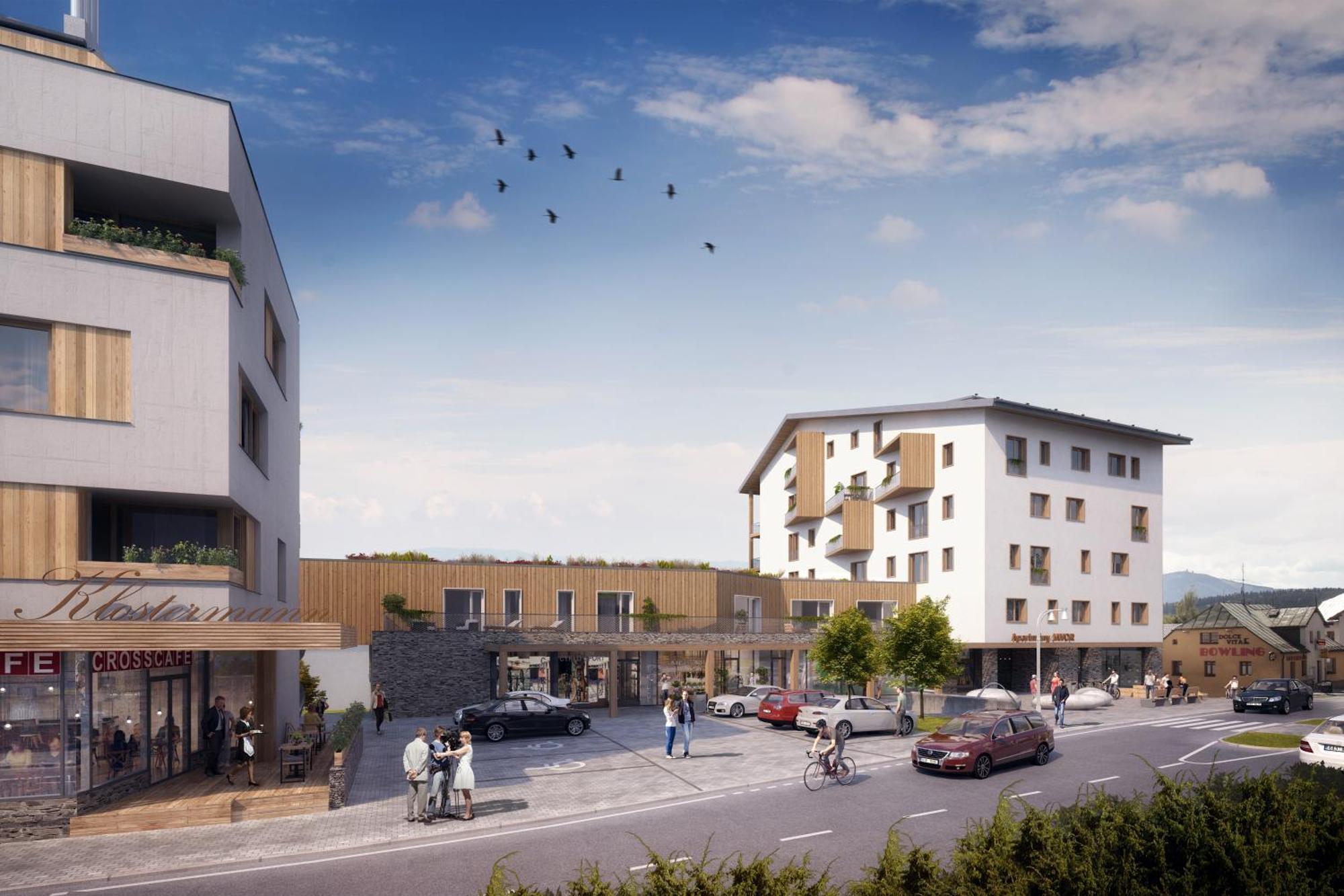Apartment Rezidence - Javor & Wellness Železná Ruda Eksteriør bilde